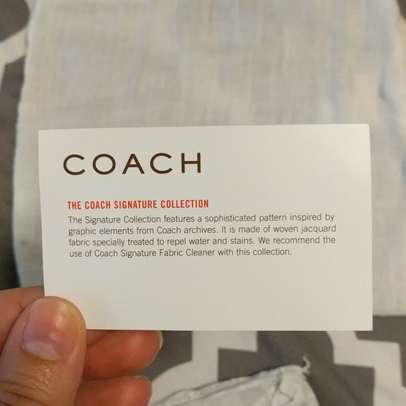 NWT SILVER AND RASPBERRY COACH WRISTLET - Picture 4 of 8